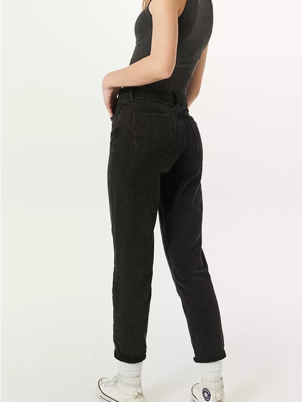 BDG Black Corded Mom High-Rise Women’s Jeans